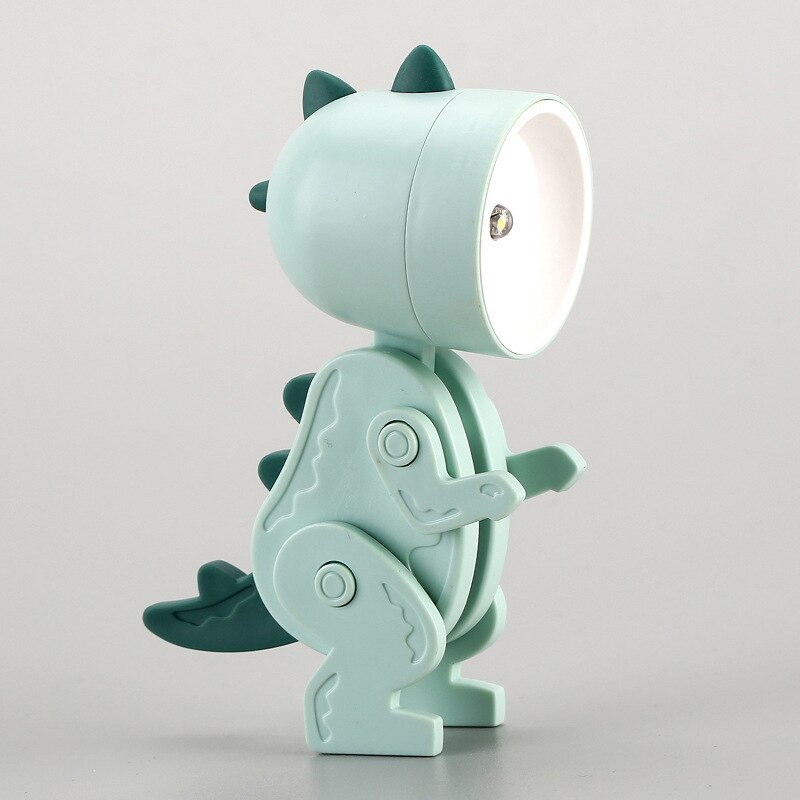 DinoGlow – Adorable lámpara LED nocturna para la mesita de noche